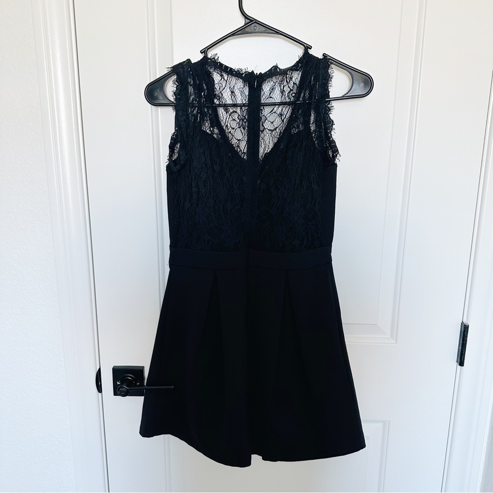 Shein Black Lace Dress
